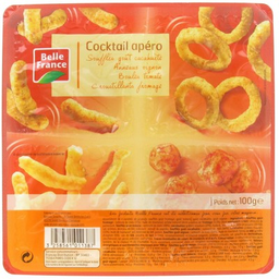 BELLE FRANCE Cocktail apero barquette 100g