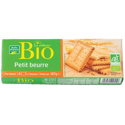 BELLE FRANCE Petit beurre x 20 BIO etui 167g