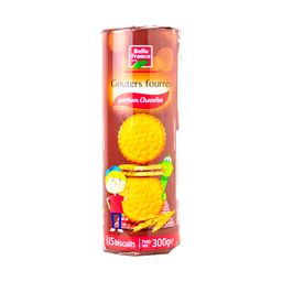BELLE FRANCE Gouter rond fourré parfum choco x 15 film 300g