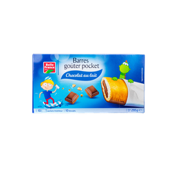 BELLE FRANCE Barre gouter pocket choc lait x 10 etui 295g