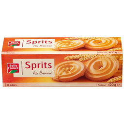 BELLE FRANCE Sprits au beurre x 18 etui 400g