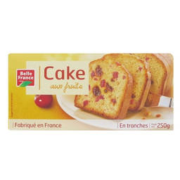 BELLE FRANCE Cake aux fruits etui 250g