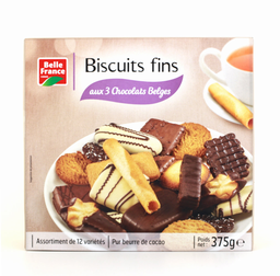 BELLE FRANCE Sortido de Petits Fours de Pastelaria 375 g