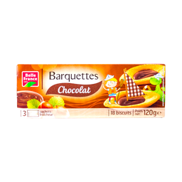 BELLE FRANCE Barquette chocolat x 18 etui 120g