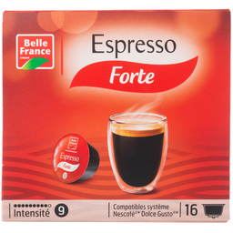 BELLE FRANCE Capsule dg expresso forte x 16 etui 120g