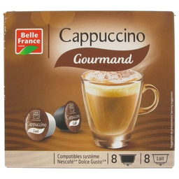 BELLE FRANCE Capsule dg capuccino x 16 etui 172g
