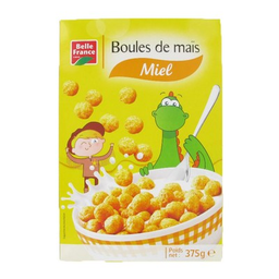 BELLE FRANCE Boule de mais au miel etui 375g