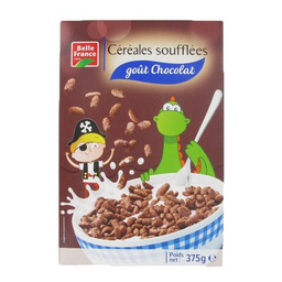 BELLE FRANCE Cereale soufflee au chocolat etui 375g