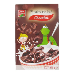 BELLE FRANCE Petale de ble goût chocolat etui 375g
