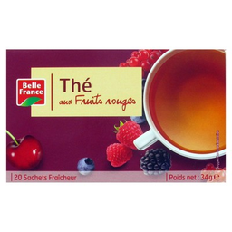 BELLE FRANCE The aux fruits rouges x 20 sachets etui