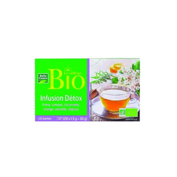 BELLE FRANCE Infusion detox x 20 sachets BIO etui
