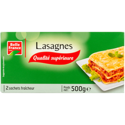 BELLE FRANCE Lasanhas 500 g