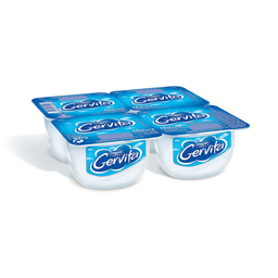 GERVITA Danone Fromage blanc mousse nature 4x100g