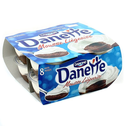 DANETTE Mousse chocolat liégeois 80 g