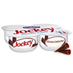 JOCKEY Fromage blanc stracciatella 4 x 120 g