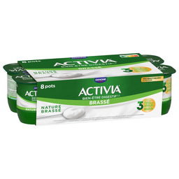 ACTIVIA Yaourts brassé nature bifidus