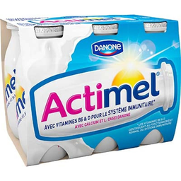 ACTIMEL 6X100 Nature Sucre