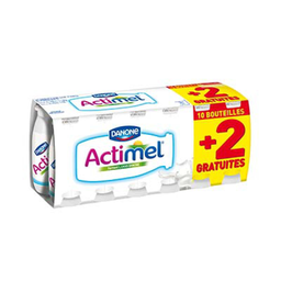 ACTIMEL Nature Sucre 10x100 g