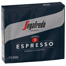 SEGAFREDO Café molido espresso 2 bolsas de 250 g