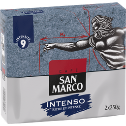 SAN MARCO Café Moulu Intense Intensité 9 SAN MARCO