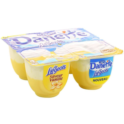 DANETTE Liégeois Vanilla 4 x 100 g