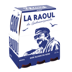 LA RAOUL Bière Blonde Du Nord 7% LA RAOUL