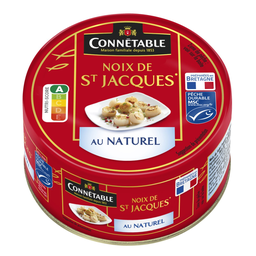 CONNETABLE Noix de St-Jacques au Naturel
