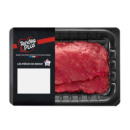 TENDRE & PLUS Bife de vaca origem França, 2 peças 220 g