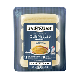 SAINT JEAN Quenelles Nature con Mantequilla de Bresse AOP 340g