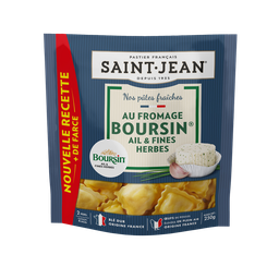 SAINT JEAN Pasta fresca con queso Boursin ajo y finas hierbas 250 g