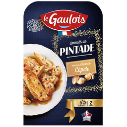 LE GAULOIS Tiras de pintada con boletus 250 g