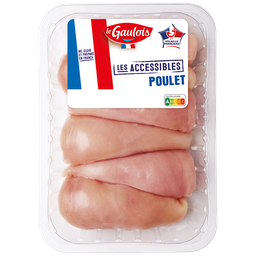 LES ACCESSIBLES Filets de poulet blanc 1 kg
