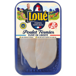 LOUE Filetes de frango branco Label Rouge 240 g