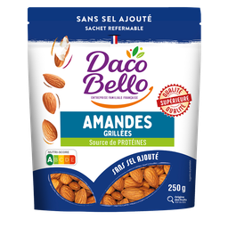 DACO BELLO Amêndoas torradas sem sal 250 g