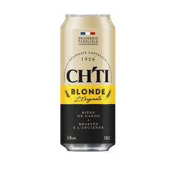 CH'TI Cerveza rubia original 50 cl