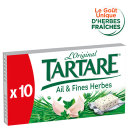 TARTARE Fromage à Tartiner Ail & Fines Herbes Mini