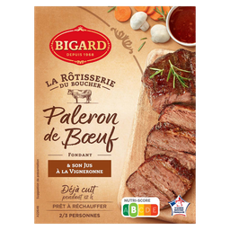 BIGARD Aba de vitela cozida com molho vigneronne 400 g