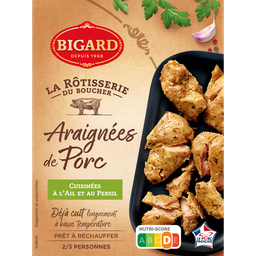 BIGARD Aranha de porco cozinhada com alho e salsa VPF 400 g