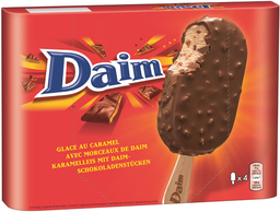 DAIM batonnets caramel X5 258g