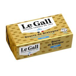 LE GALL Beurre de bretagne doux LE GALL - plaquette 200g