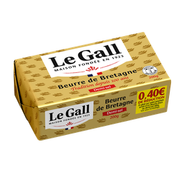 LE GALL Beurre de bretagne demi sel LE GALL 200g