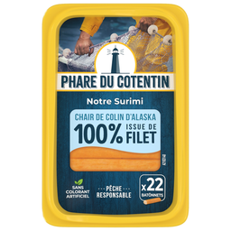 PHARE DU COTENTIN Surimi de Abadejo de Alaska 352 g