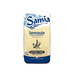 SAMIA Semoule qualité supérieure extra-fine 100% blé dur 1 kg