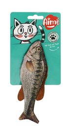 AIME Jouet Pour Chat Peluche Poisson