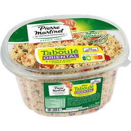PIERRE MARTINET Salade Taboulé oriental à l'huile d'olive vierge extra PIERRE MARTINET