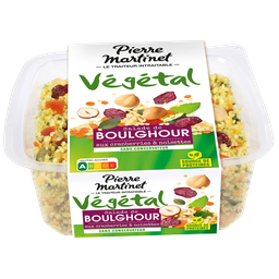 PIERRE MARTINET Salades crudités boulghour aux noisettes PIERRE MARTINET