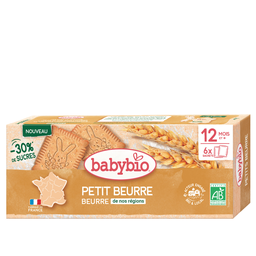 BABYBIO Bolachas para Bebé Petits Beurre Bio 6 sachets