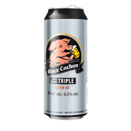 RINCE COCHON Cerveja loira triple 9,5% 0,5 L