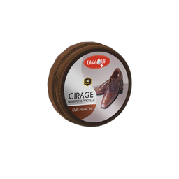 DIAM UP Cirage en boite cuir marron 50ml