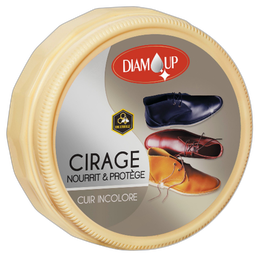 DIAM UP Boîte de cirage cuir incolore 50ml